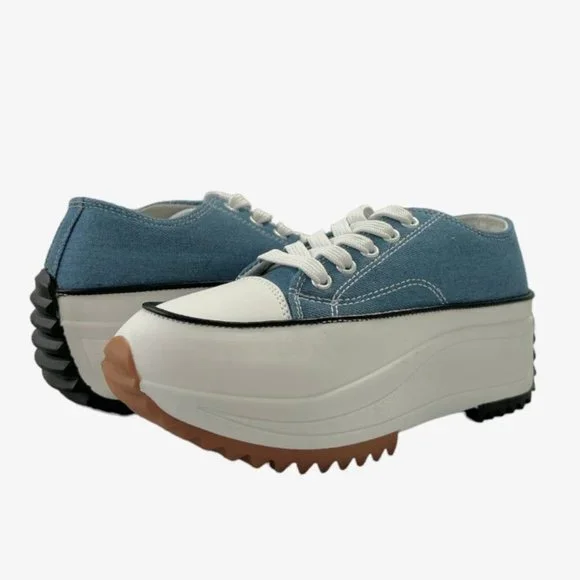 ETA SHOES Low Top Platform Women's Sneakers - Picture 2 of 10